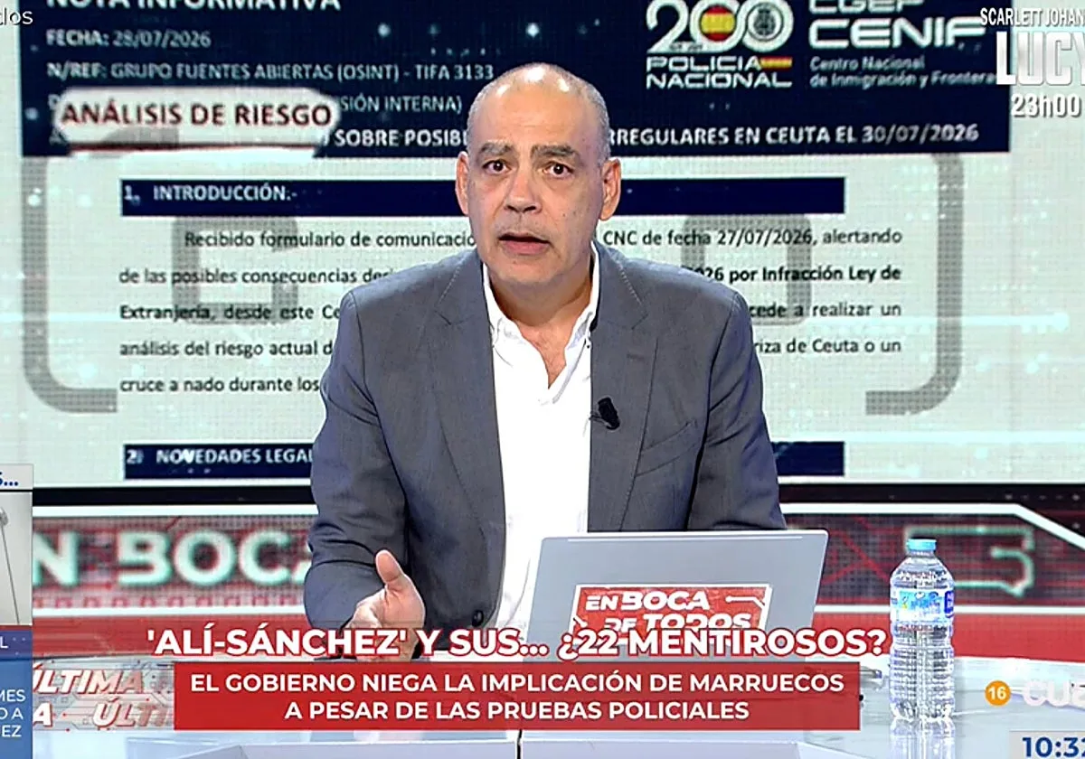 Avisan a Nacho Abad de posibles represalias por parte del Gobierno de Sánchez por lo publicado y lo desafía: «Os estoy esperando»