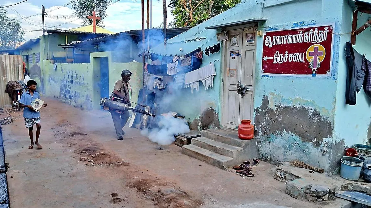 Mosquito control drive launched to prevent spread of dengue in Tiruchi