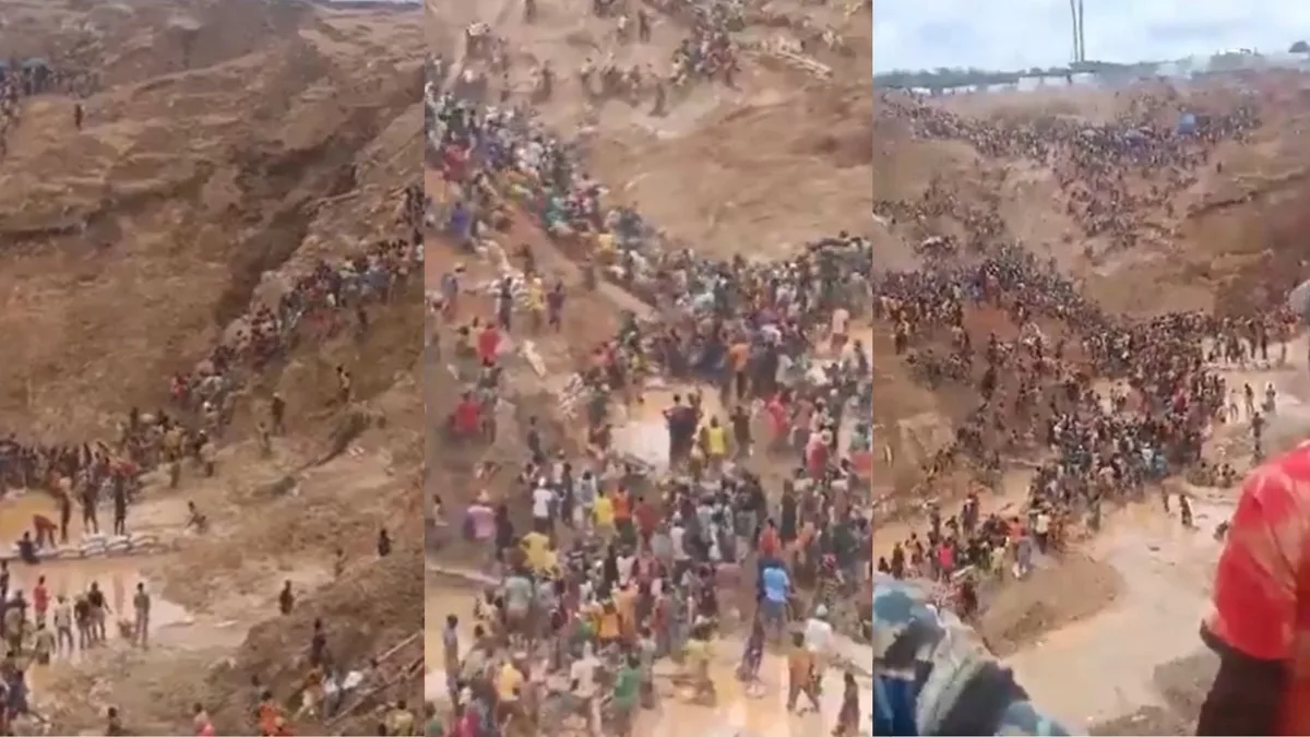 Vídeo: deslizamento de terra mata mais de 100 em mina de ouro na República Centro-Africana