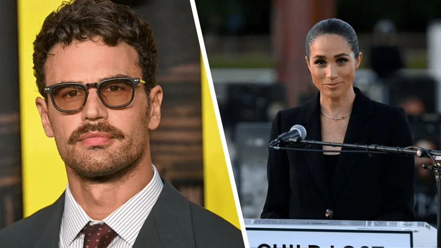 Theo James calls Meghan Markle's ‘The Gentlemen’ casting rumors ‘hot air’