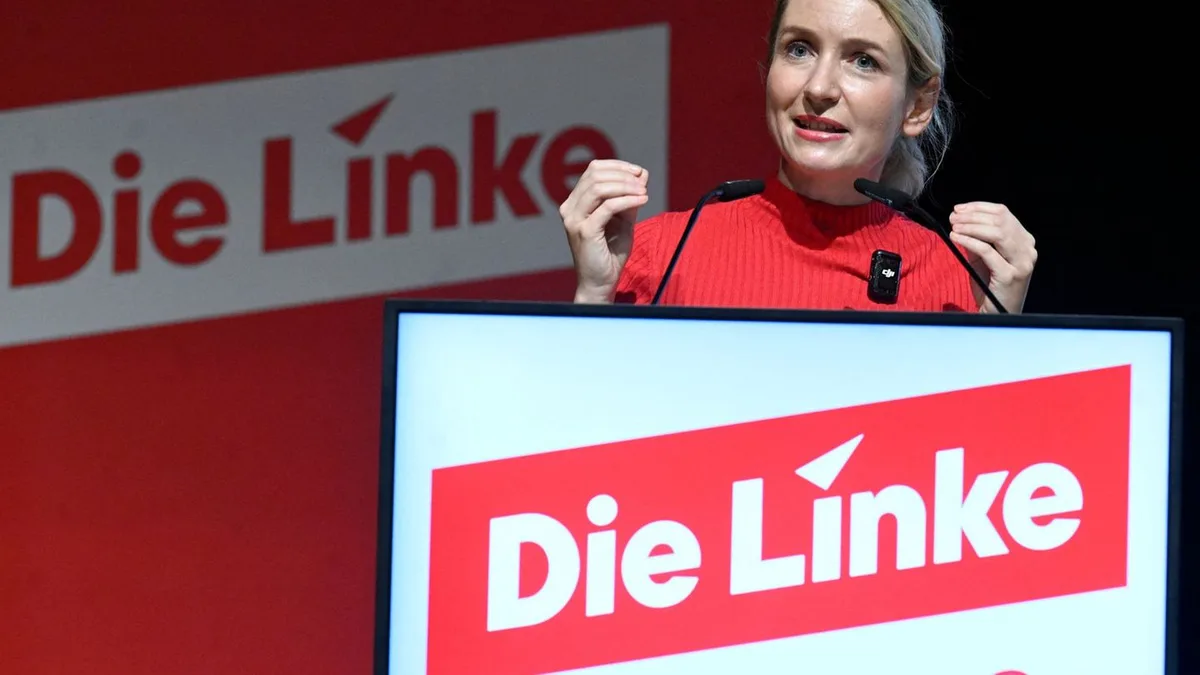 Parteitag: Linken-Chefin weist Antisemitismus-Vorwürfe zurück