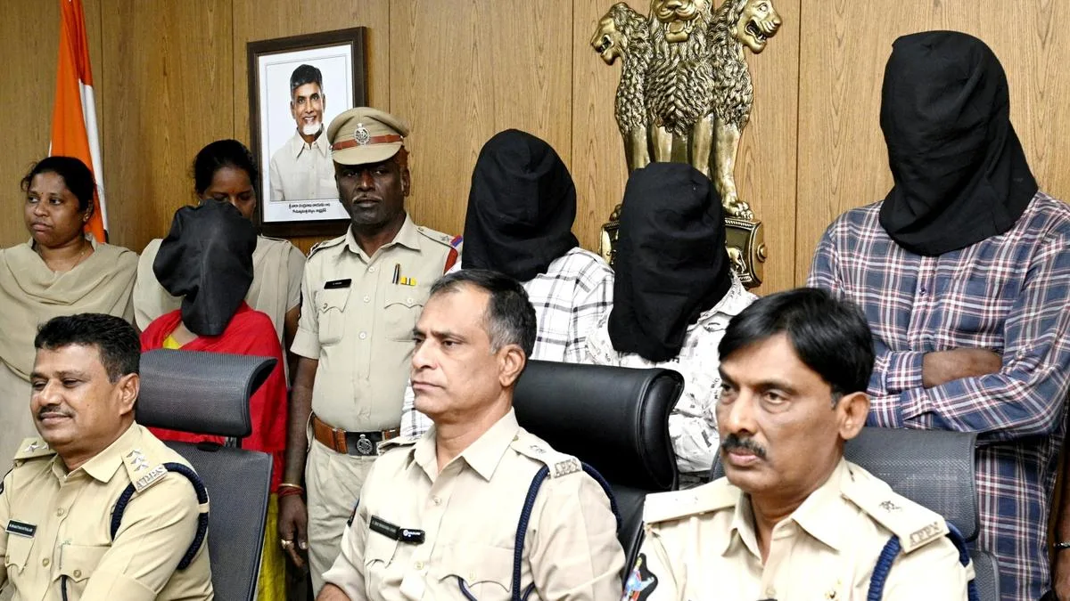 Four arrested for multiple theft cases in Tirupati; property worth ₹13.8 lakh recovered