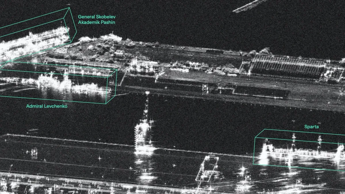 F.A.Z. Exklusiv: Satellitendaten zeigen Russlands gefährliches Agieren auf der Ostsee