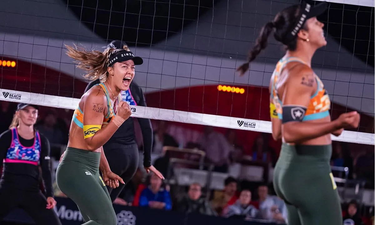 Thâmela e Vic viram na final e conquistam o Elite 16 de Montreal