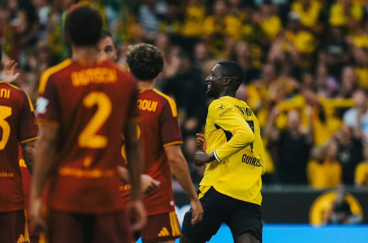 Borussia Dortmund e Roma empatam em último amistoso da pré-temporada