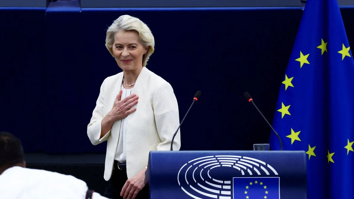 Von der Leyen ofrece a Canadá estatus de "miembro asociado" de la UE, que tiene que "repensar sus alianzas"