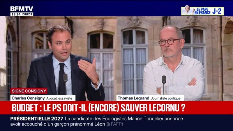 SIGNÉ CONSIGNY - "Si c'est encore un budget dicté par le PS, ce sera encore un budget de ruine pour la France", estime l'avocat