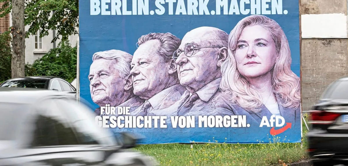 SPD attackiert AfD wegen „unsäglichen Plakats“ mit Willy Brandt