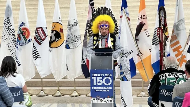 Chief calls for respect after Alberta government misses Treaty 6 anniversary event