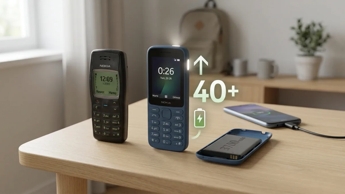 Nokia 1100 é vendido como item de colecionador e está em alta novamente em 2026