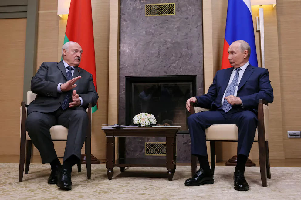 Vladimir Putin recibió al dictador Aleksandr Lukashenko tras las visitas del Vaticano y la CIA a Rusia