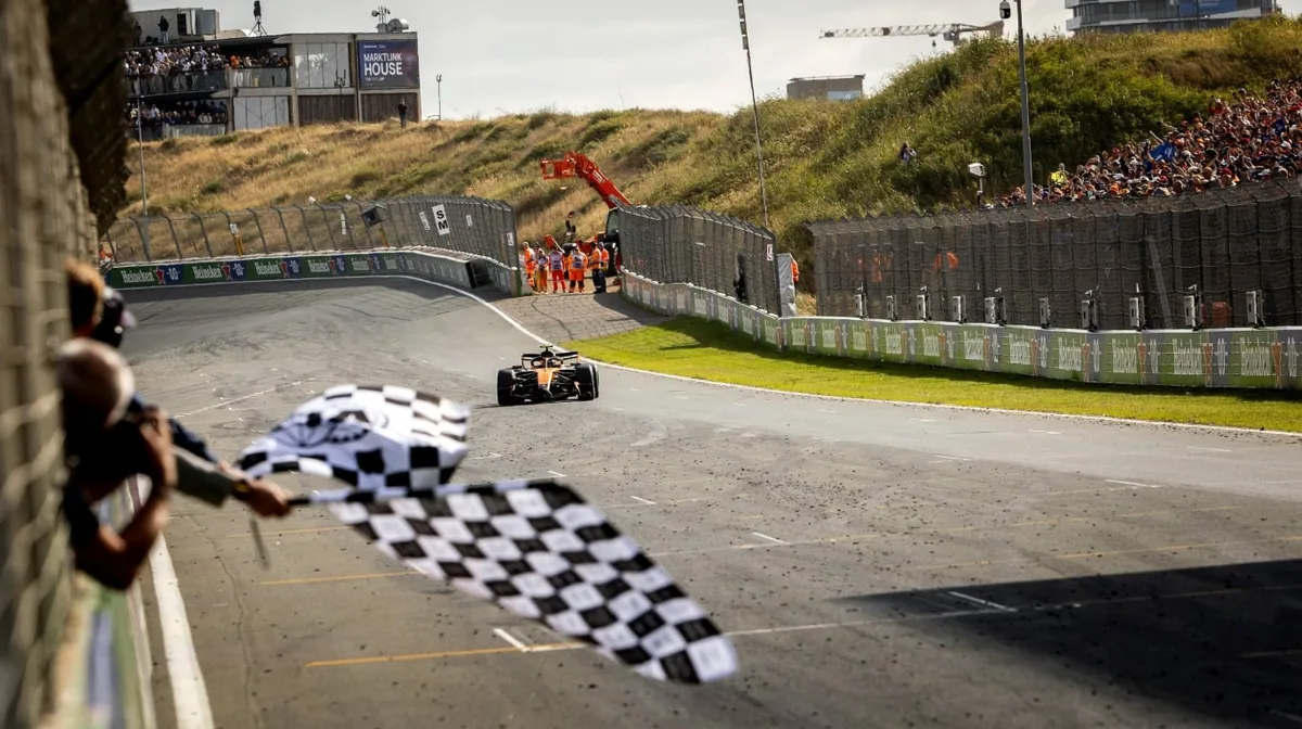 Lando Norris se quedó con la victoria en el Gran Premio de Países Bajos y metió a McLaren en la pelea por el campeonato