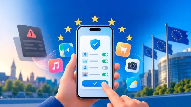 Apple cede à pressão da UE e muda aviso de rastreamento de dados no iPhone