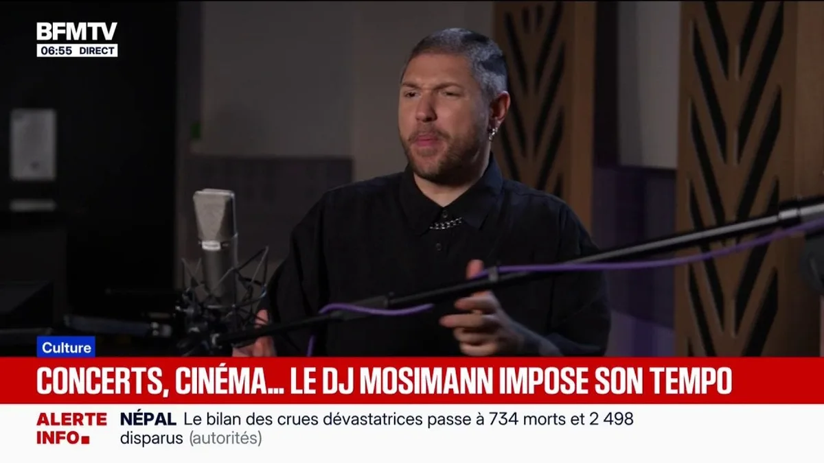 DJ, compositeur et producteur, le touche-à-tout musical Mosimann s'essaye au doublage dans le film d'animation "Tad l'explorateur et la lampe magique"