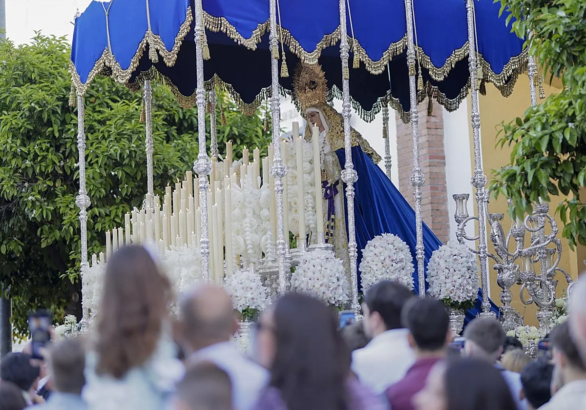 San José Obrero traslada los cultos a la Virgen de los Dolores a la basílica de María Auxiliadora