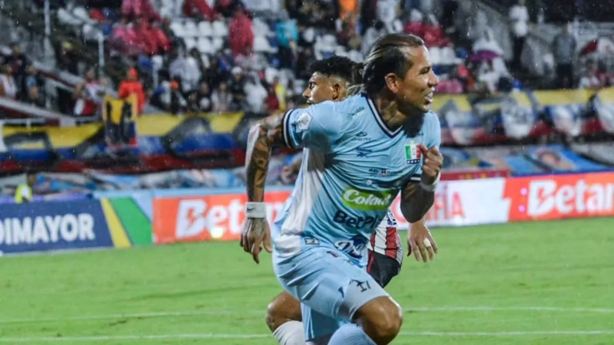 Dayro Moreno sigue marcando récords en el fútbol profesional colombiano: esta es su nueva marca tras el gol ante el Junior