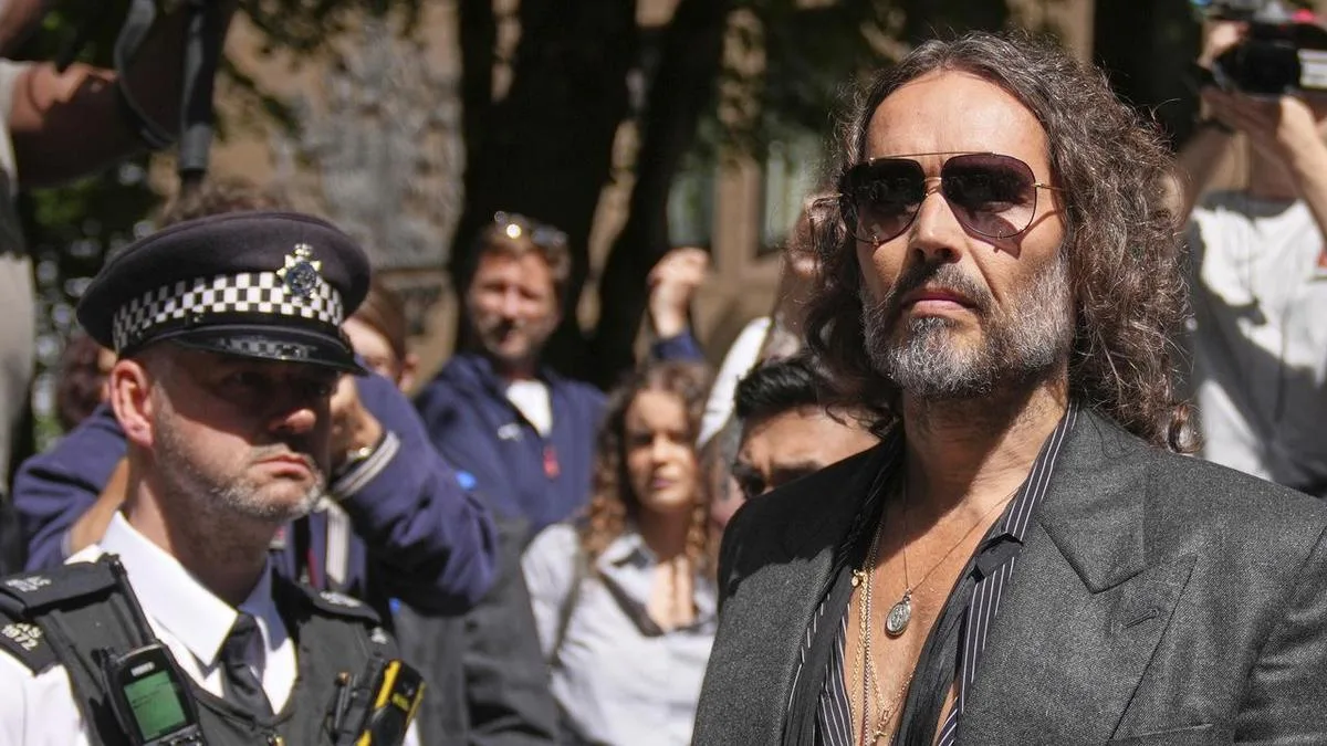 Russell Brand due in court for rape, sex assault trial