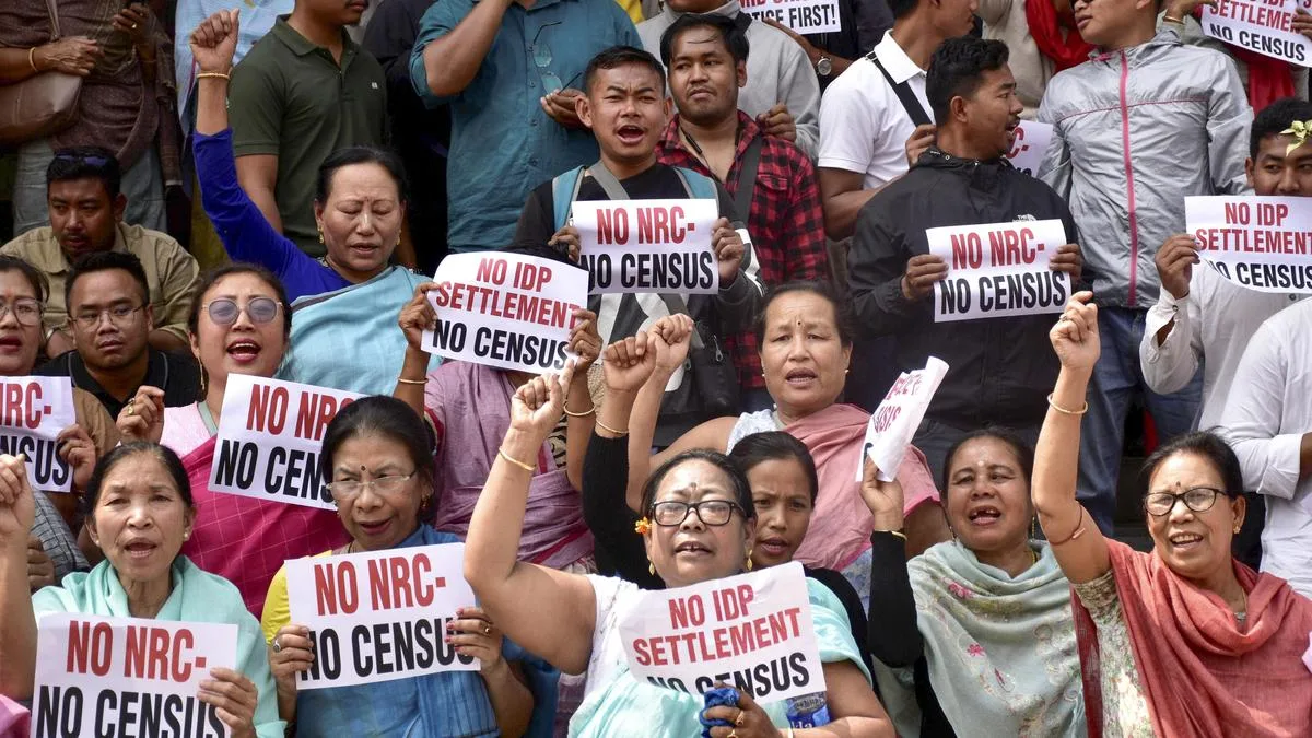 Protesters seek NRC before Census to weed out ‘infiltrators’ in Manipur