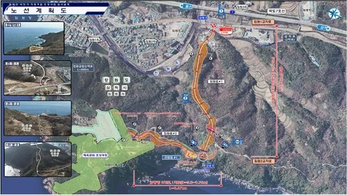 삼척 임원 해안에 1.42㎞ 바닷가 자동차길 조성