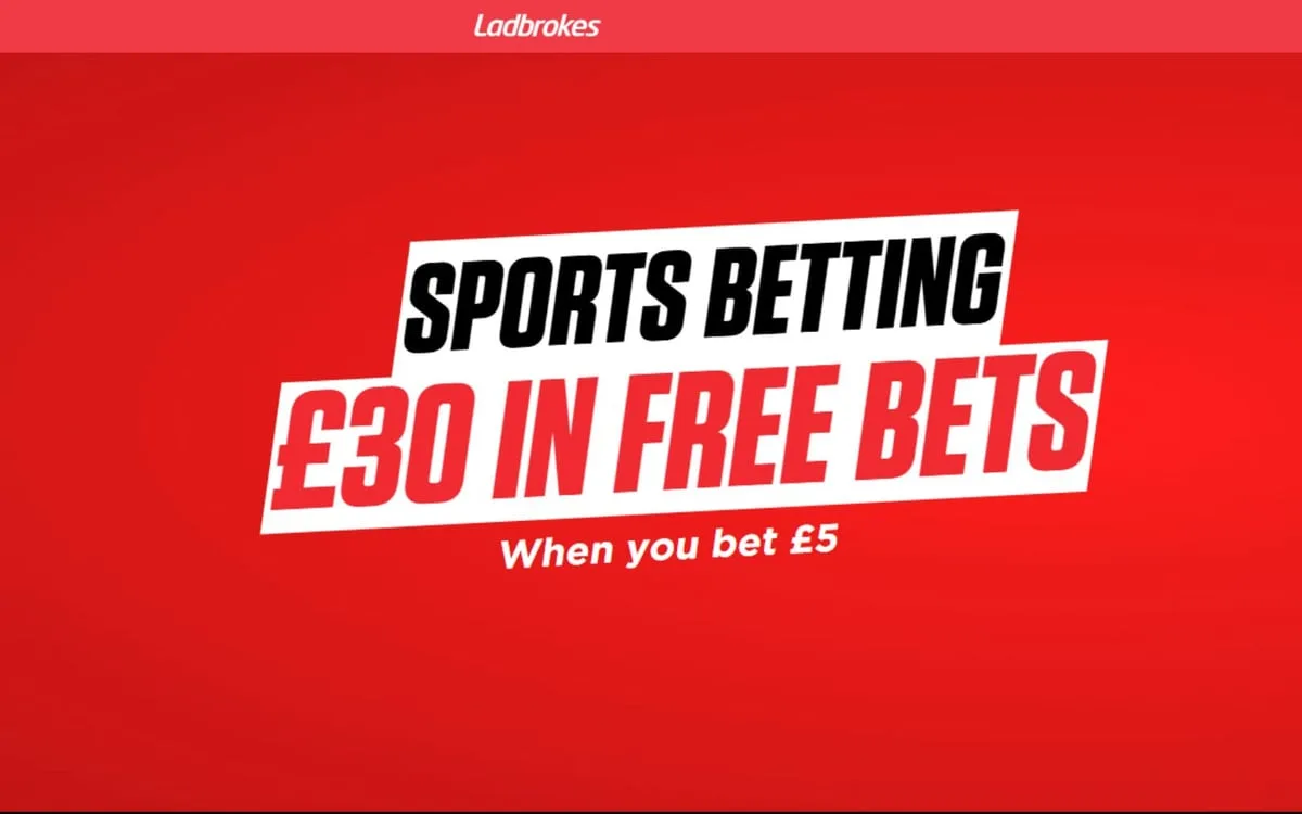 Ladbrokes review & welcome offer: Get £30 in bet credits