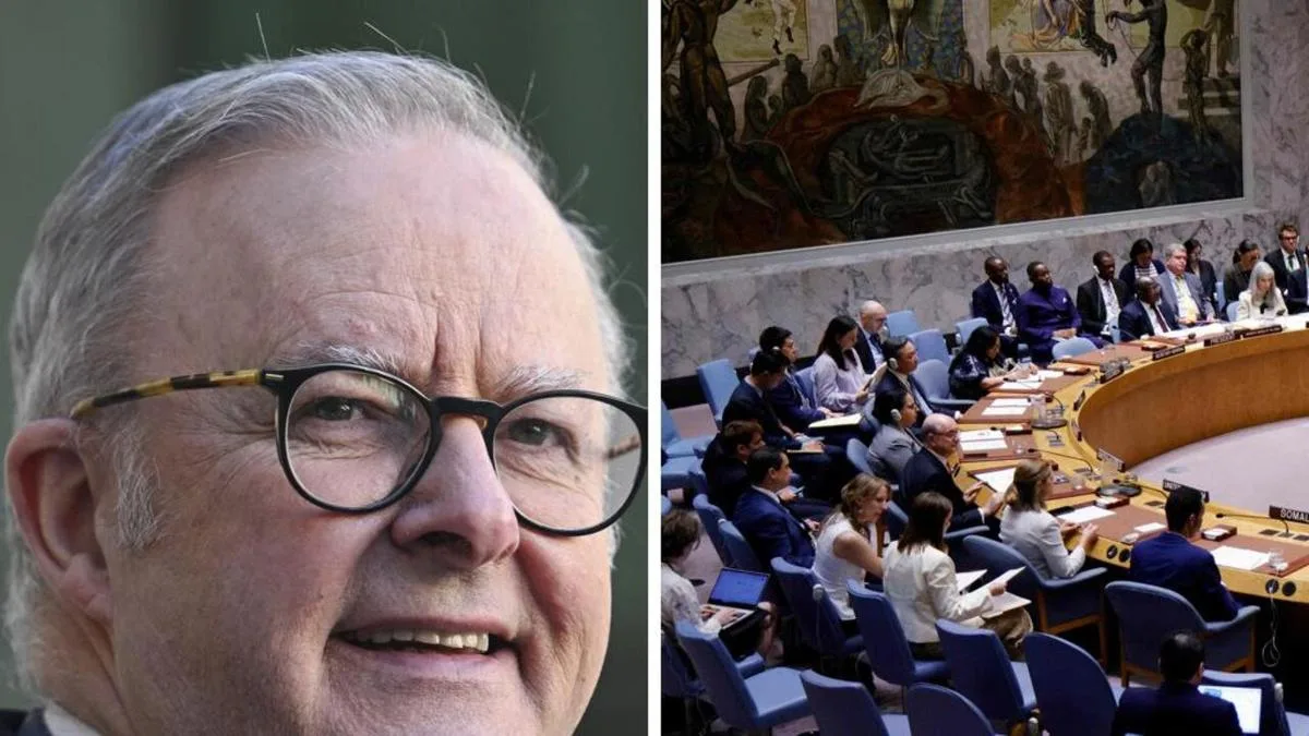 Anthony Albanese kicks off UN Security Council bid in New York