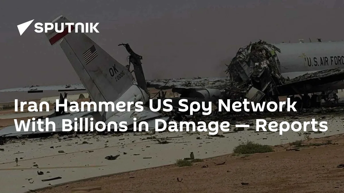 Iran Hammers US Spy Network With Billions in Damage — Reports