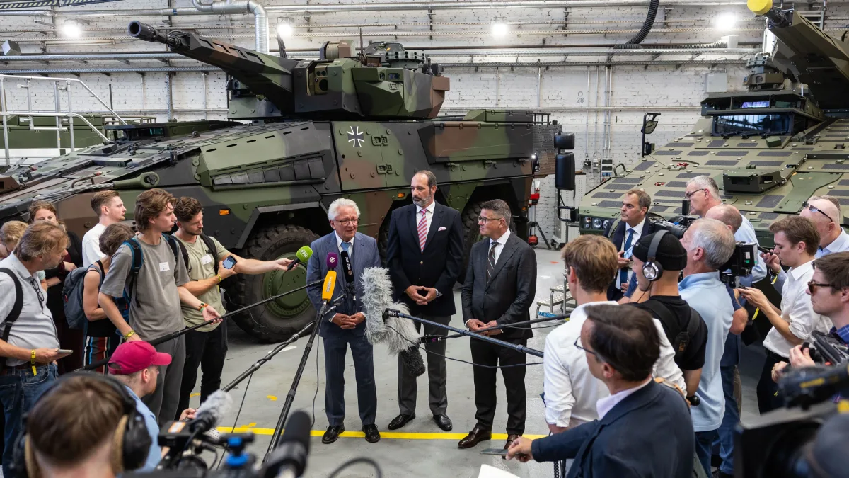 Rheinmetall in Kassel: „Das wird das modernste Panzerwerk der Welt sein“