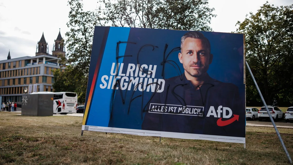 Los nombres que ponen los pelos de punta al gobierno alemán: Ulrich Siegmund, el candidato estrella de AfD