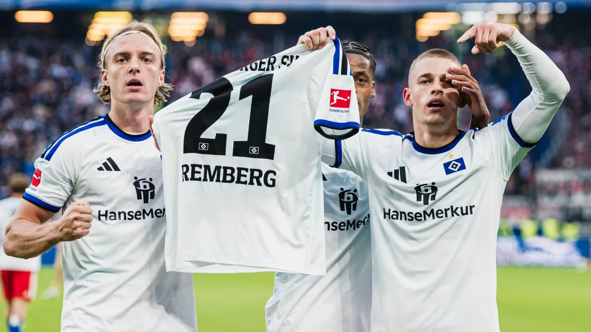 Miro Muheim zum 1:0: Hoch und runter und wieder hoch beim Hamburger SV