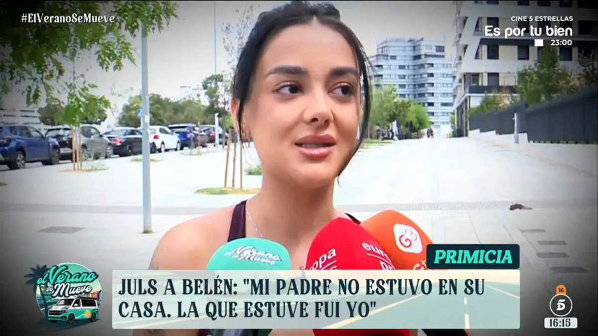 Julia Janeiro da la razón a Belén Esteban: "Mi padre no estuvo en su casa; la que estuve fui yo"