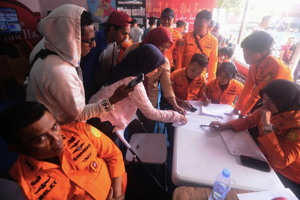 Indonesian passenger ship overturns, sparking search for about 130 missing