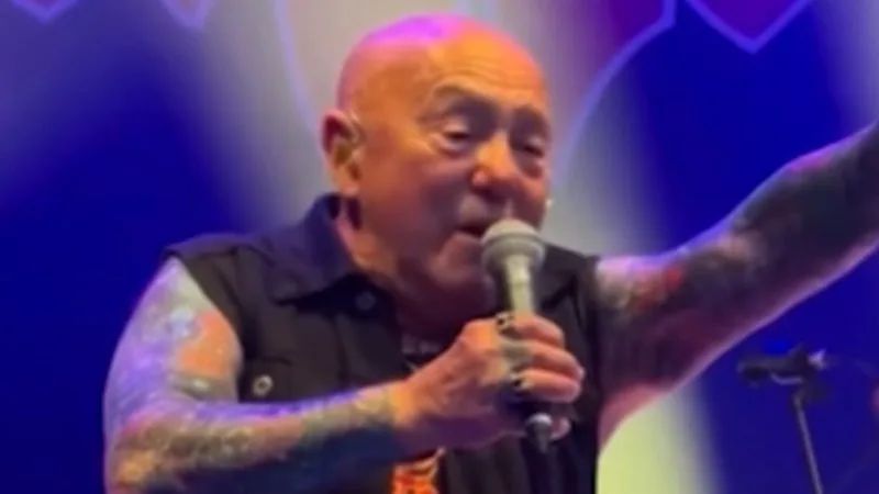 Angry Anderson takes the stage for Rose Tattoo’s European tour