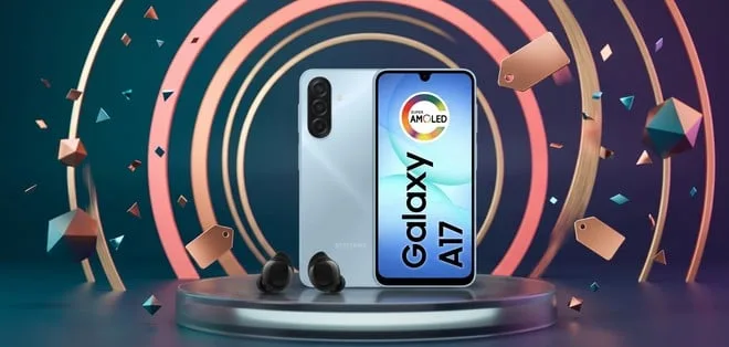 Galaxy A17 + Buds Core: combo Samsung com celular e fone despenca de preço na Amazon