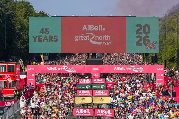 Great North Run tragedy as two 25-year-olds collapse and die during half marathon