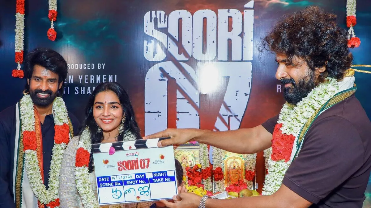 'Mandaadi' actor Soori begins shooting for R Ravikumar’s next