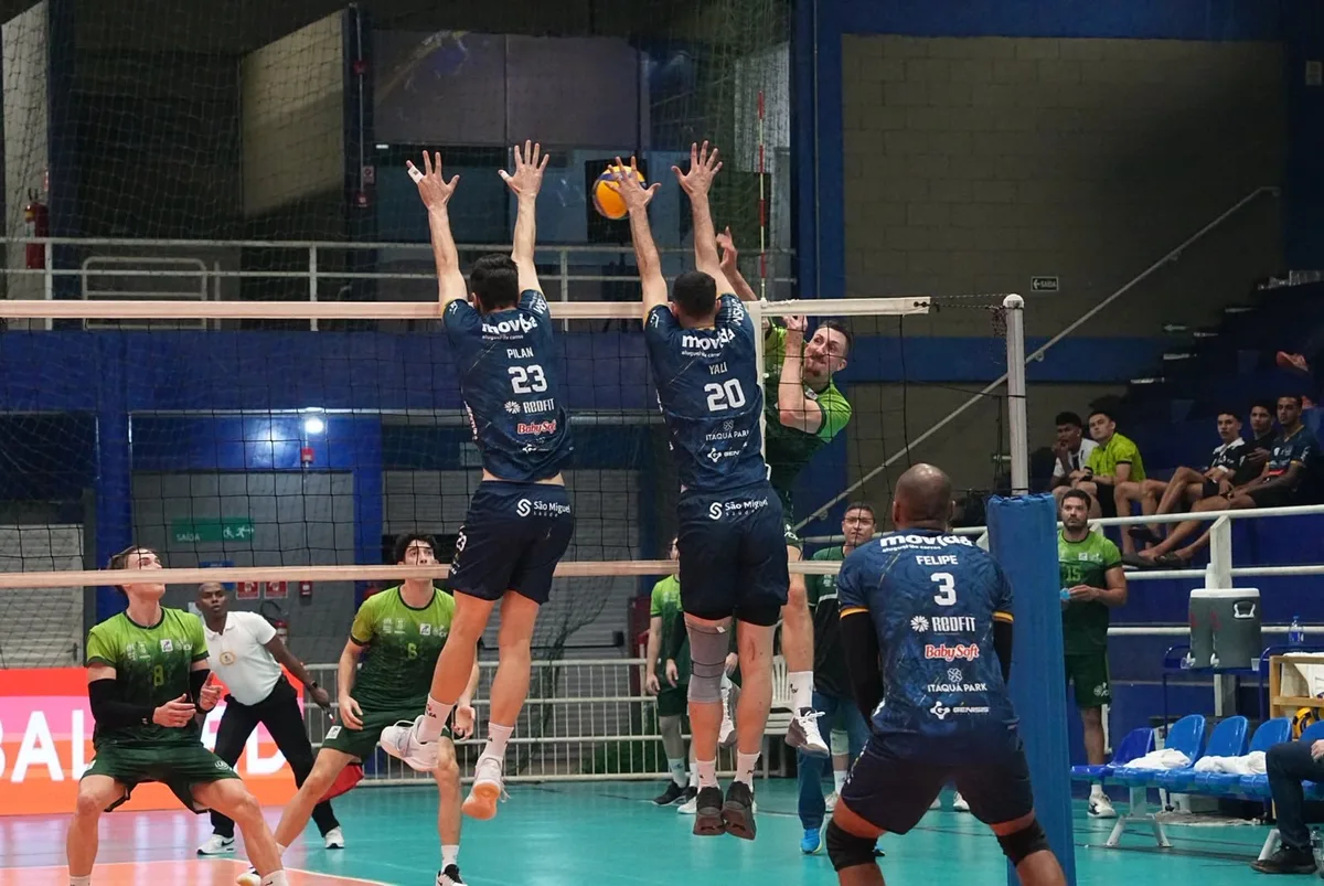 Itaquá vence ADV-SC na estreia da fase nacional da Superliga C masculina