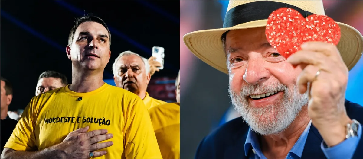Lula lidera com 39% contra 33% de Flávio, aponta Datafolha