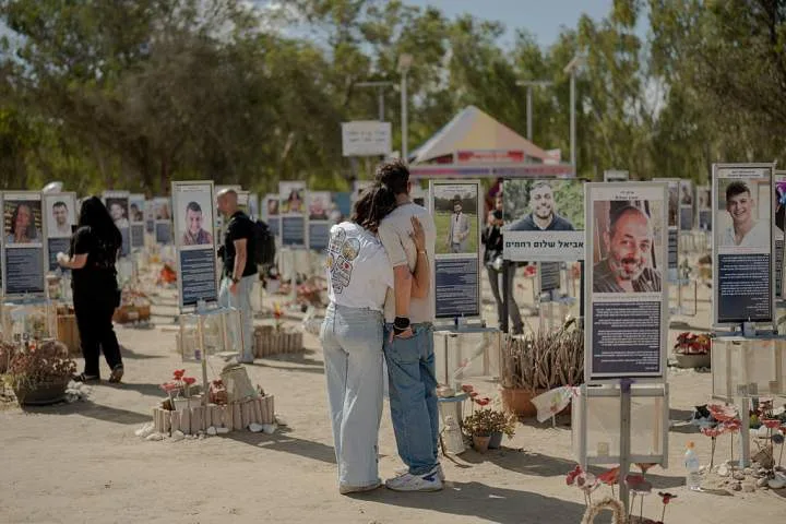 Israel mourns Oct. 7 attacks as Palestinians in Gaza live in ruins of war