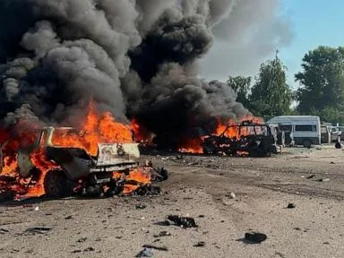 Ukraine aims a drone blitz at Moscow while Russian missiles kill 10 in a Ukraine