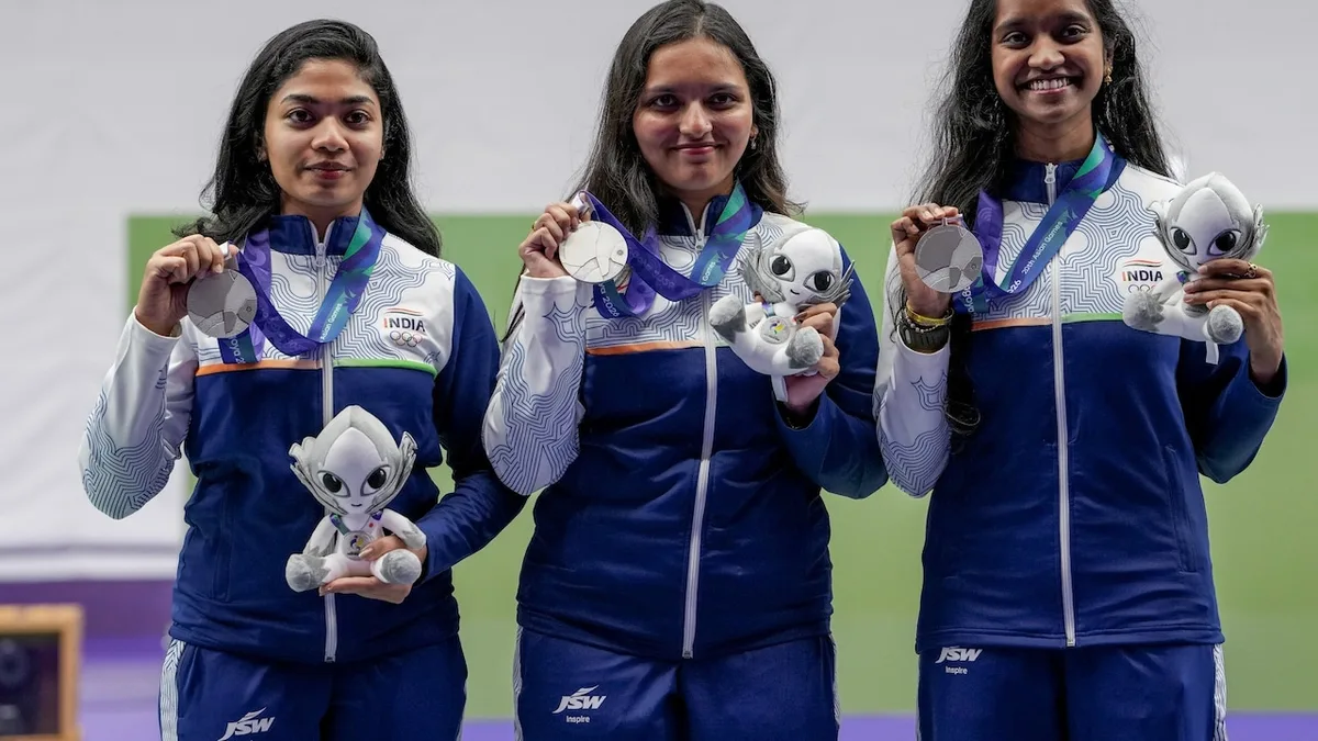 From NCC Rifle Shooting To Asian Games Silver: Keralam's Vidarsa Vinod Scripts History