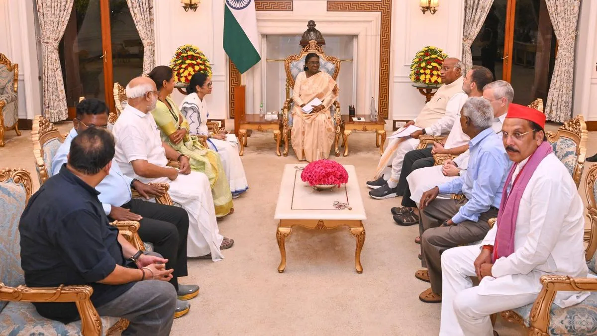BJP says Rahul’s account of INDIA bloc meeting with President ‘politically motivated’
