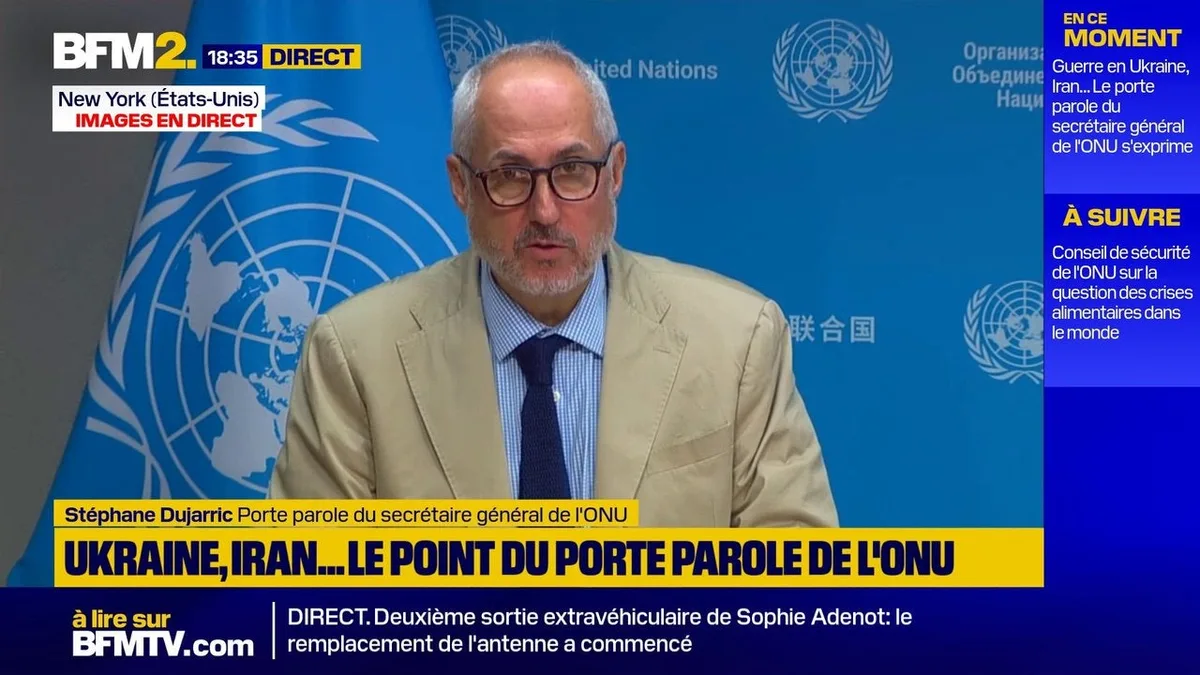 Centre de l'ONU pouur les Palestiniens évacués par Israël: le chef des Nations unies s'alarme