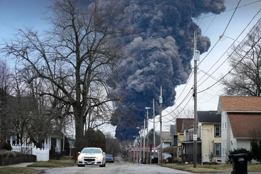 Vance, Zeldin ask for EPA probe into East Palestine train derailment response