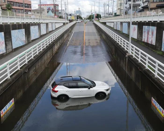 Weather tracker: Extreme rain deluges Japan and South Korea