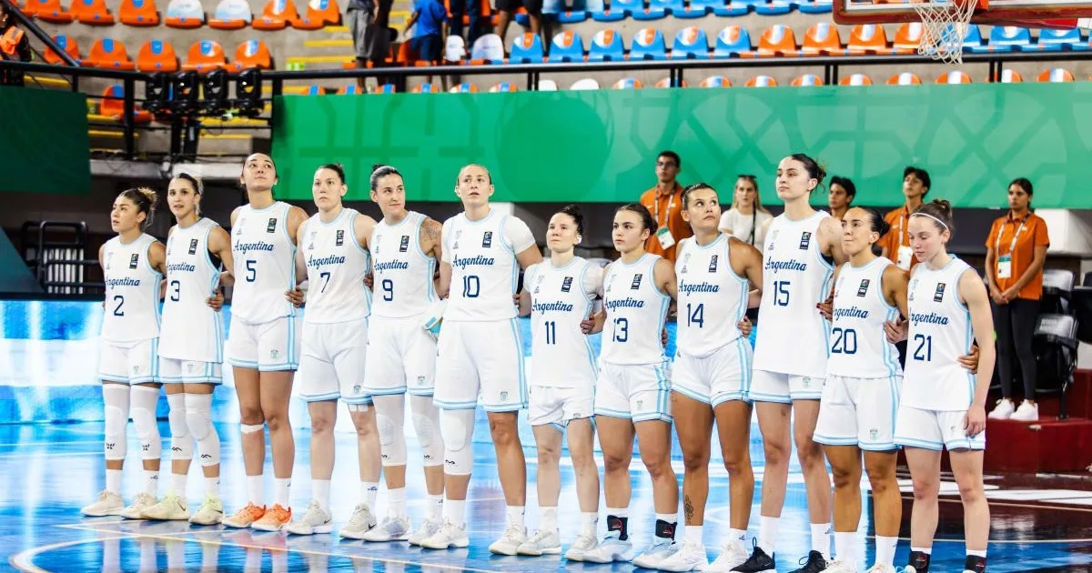 La Selección femenina de básquet cayó en el estreno del Preclasificatorio a Los Ángeles 2028