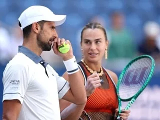 US Open. Novak Djokovic et Aryna Sabalenka s’inclinent d’entrée en double mixte