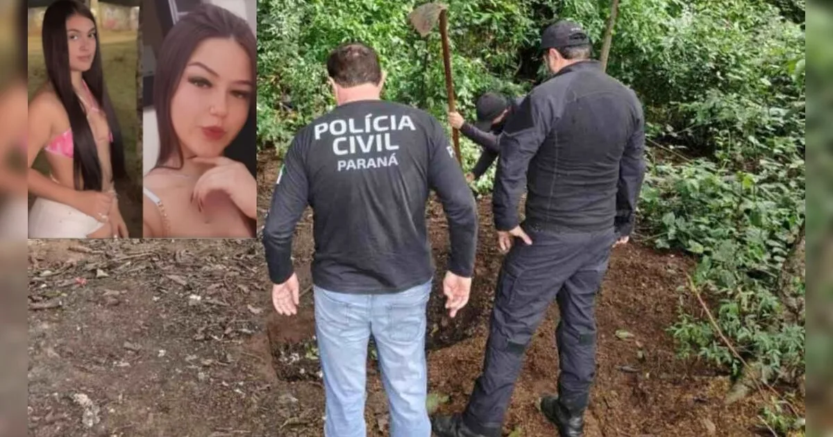Confissão levou polícia do PR até cova onde primas desaparecidas estavam enterradas