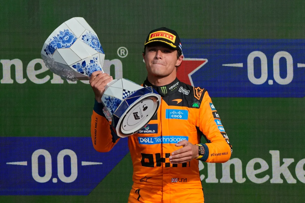 Lando Norris extendió su contrato con McLaren hasta 2030