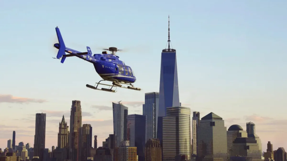 Un viaje de Uber en helicóptero puede costarte 3.000 dólares: así es el lujo para ahorrar tiempo