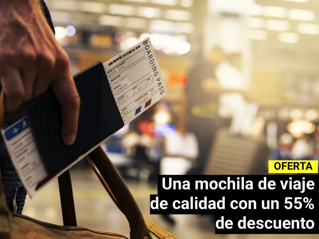 De 85 a 38 euros: la mochila de cabina de American Tourister ideal para viajar en avión sin pagar de más